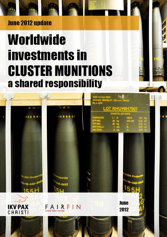 Invesments in cluster munitions 2012