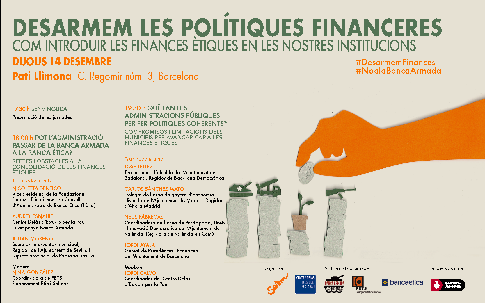 Banner Programació Jornades DesarmemFinances DEF